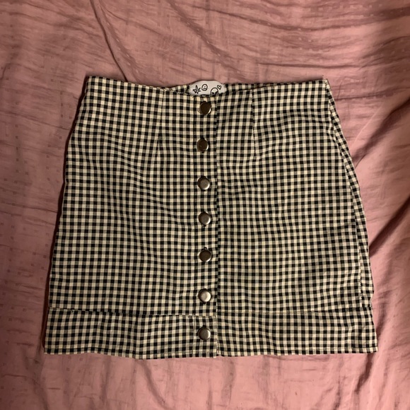 Checkered Skirt - Picture 1 of 3